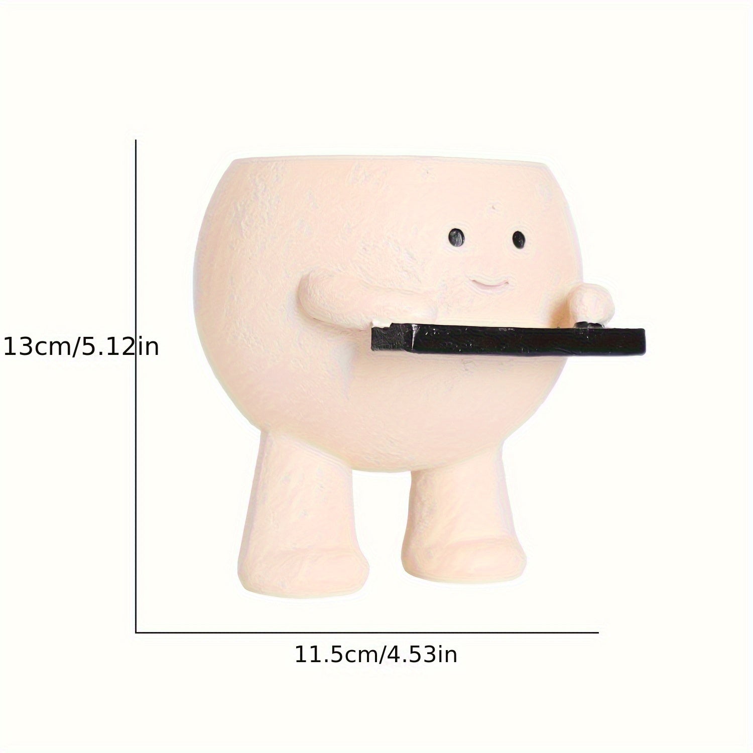 Jazz Band Musician Face Planter - Resin Sculpture with Drainage Hole for Indoor\u002FOutdoor Decor, Perfect for Home Office, Hotel Bar, Music Room Decor